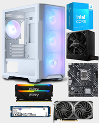 Gaming PC Intel Core i3-14100 | RTX 3050 8GB | 16GB DDR4 RAM | 1TB SSD | 550W PSU in Qatar