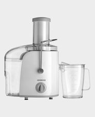 Kenwood Centrifugal Juicer | 800W Power | 1.5L Juice Jug and Pulp Collector | 75mm Wide Feed Tube | 2 Speed Control | Anti-Drip Spout | Dishwasher Safe | Ideal for Fruits and Vegetables | JEP02.A0WH - White