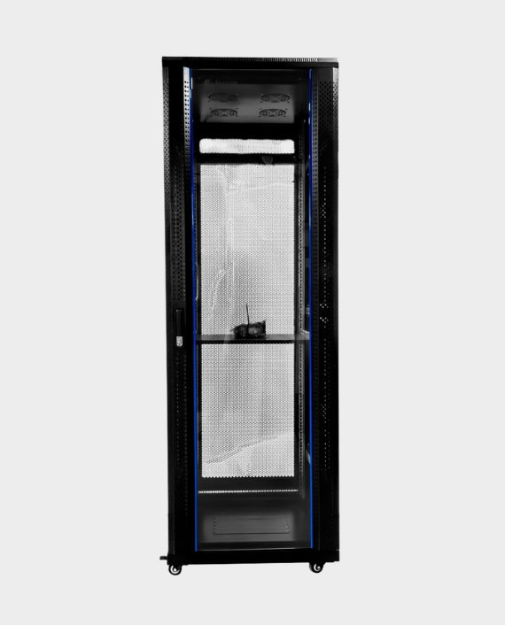 Buy Avalon 37U 600x800 Network Rack Cabinet Matte Black in Qatar ...
