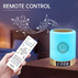 Equantu Touch Lamp Quran Speaker SQ-122 | Bluetooth | 7 Colors