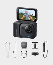 Insta360 GO Ultra Creator Bundle | IPX8 Waterproof Standalone Camera and IPX4 Splashproof Action POD | FlowState Stabilization | 360 Horizon Lock | Ambient Light Sensor - Midnight Black