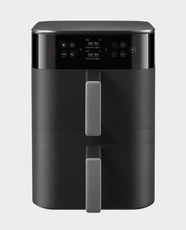 Xiaomi Smart Double Stack Air Fryer | 12L Capacity | 2800W Power | Large HD Colour Display | 14 Pre-set Modes | Metal Interior | BHR0882GB - Black