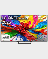LG 85 Inch QNED evo AI QNED93 4K Smart TV | α8 AI Processor 4K Gen2 | AI 4K Super Upscaling | Dolby Vision, HDR10 and HLG | 144Hz Variable Refresh Rate | webOS 25 | Built-In AI Magic Remote Control | 85QNED93A6A