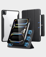 ESR Rebound Hybrid 360 Tablet Case for Apple iPad Pro 11 Inch (2024/2025) | Magnetic Closure | 6 Unique Use Modes includes Adjustable Portrait and Landscape Stand - Black