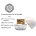 Equantu Touch Lamp Quran Speaker SQ-122 | Bluetooth | 7 Colors