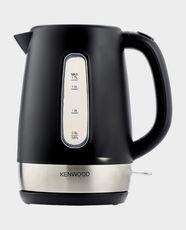 Kenwood Electric Kettle | 2200W Powerful Rapid Boil | 1.7L Large Capacity | Cordless Design with 360° Swivel Base | Internal Water Level Indicator | Removable Mesh Filter | Auto Shut-Off | ZJP01.A0BK - Steel Black