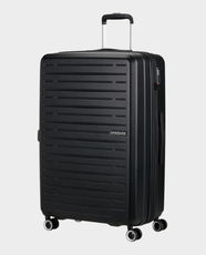 American Tourister Aerojoy 80cm Hard Trolley Luggage - Black in Qatar