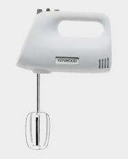 Kenwood Hand Mixer | 450W Power | Plastic Body | Stainless Steel Tools | 5 Speeds + Turbo Function | Pulse Function | Dishwasher Safe | HMP30.A0WH - White