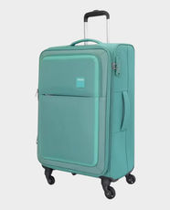 American Tourister Seville 81cm Soft Trolley Luggage - Green in Qatar
