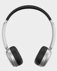 HAVIT H616BT Retro Wireless Headphones | Up to 60 Hours Playtime | 40mm Drivers | USB-C Charging | Dual-Device Connection | Integrated Control Buttons | Bluetooth 5.4 - Silver & Black