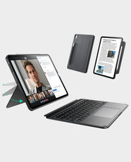 ESR Shift Keyboard Case for Apple iPad Pro 13-Inch (M4) | Bluetooth Connectivity | Slim yet protective | Adjustable Kickstand Stable at Any Angle | Laptop and Tablet-Style Usage | Detachable keyboard - Dark Gray
