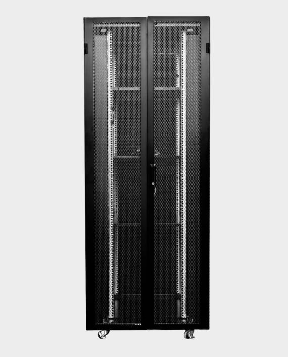 Buy Avalon 42U 800x1000 Network Rack Cabinet Matte Black in Qatar ...