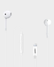 Salpido EP10 Lightning Wired Stereo Earphones | 10mm Drive | HD Bass | Spatial Audio | Sweat and Water Resistant | In-Line Controls | Plug and Play - White