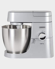 Kenwood Kitchen Machine Food Mixer | 1200W Power | 6.7 Bowl Size | Knob Variable Speed Control | Non-Stick Baking Tools | KVL4110S - Silver