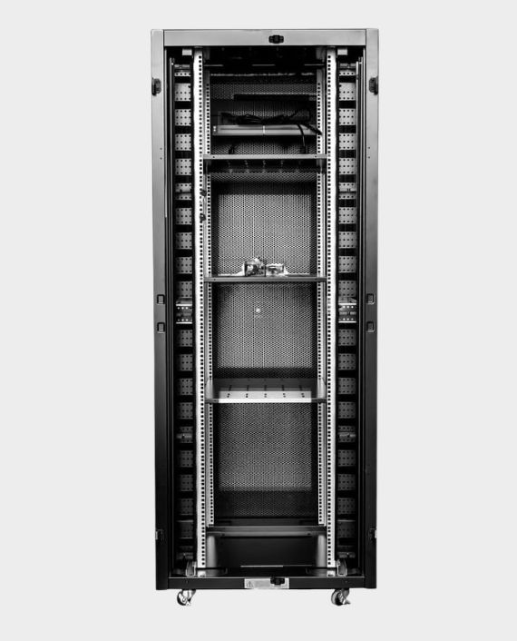 Buy Avalon 42U 800x1000 Network Rack Cabinet Matte Black in Qatar ...