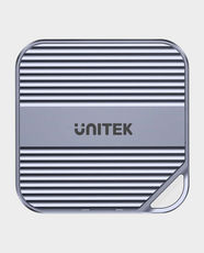 UNITEK Magnetic M.2 2230 NVMe SSD Enclosure | 100W PD Pass-Through | 10Gbps USB-C | Tool-Free Aluminum Design | Supports Up to 2TB | Compatible with Windows, macOS & Linux | S1244AGY01 - Space Grey