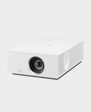 LG CineBeam Q HU710PW 4K UHD Hybrid Home Cinema Projector | 2000 ANSI Lumens | 210W Power | Manual Focus | 5W + 5W Stereo Speaker | 1.6x Zoom Lens - White