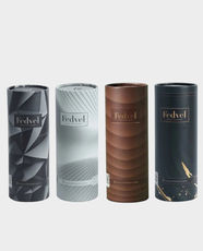 Fedvel Premium Tissue Combo (Pack of 4) | 40 Sheets per Box | 100% Virgin Pulp | Highly Absorbent | Ideal for Car, Travel and Daily Use | Geo Metric Black, Desert White, Wave Brown, Royal Green | FDVL-CM0101