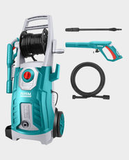 TOTAL 2500W High Pressure Washer | 160 Bar (2320 PSI) | 6.67L/min Flow Rate | IPX5 Protection Rating | 220–240V | TGT11246 - Turquoise/Multicolour