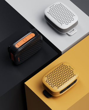 Lenyes S232 Portable Wireless Speaker | 5W | Bluetooth 5.4 - Black