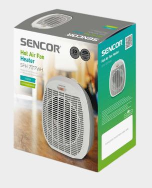 Sencor SFH 7017WH 2000Watts Hot Air Fan Heater - White