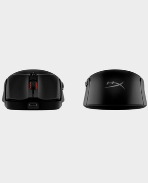 Hyperx Pulsefire Haste 2 Wireless Gaming Mouse | Bluetooth Dual Connection | 2.4GHz | 3200 DPI | 6 Buttons | HyperX 26K Sensor - Black