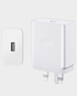 OnePlus SuperVOOC Dual Ports Power Charger | SuperVOOC 100W | QC 30W Max | PD 65W Max | PPS 63W Max | USB C Cable | VCBA0BYH - White