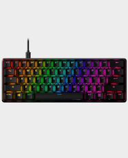 Hyperx Alloy Origins 60 RGB Wired Gaming Keyboard (English/Arabic Keyboard - Black) in Qatar