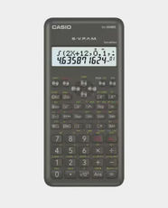 CASIO S-V.P.A.M 2nd Edition Scientific Calculator | 10+2 Digits | Plastic Keys | 2 Line Liquid Crystal Display | FX-100MS-2-W-DH-V - Black
