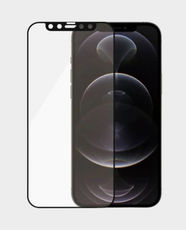 PanzerGlass Case-Friendly Anti-Blue Light Screen Protector for Apple iPhone 12 Pro Max | Scratch-Resistant | Drop Protection - Black Bezel