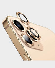 Green Lion Anti-Glare Camera Glass Screen Protector for Apple iPhone 12 Pro Max | Scratch Resistant | Easy Installation | Super Transparent | GNCL12PMGLD - Gold