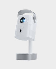 Green Lion Pluto 4K Portable Projector | Up to 180 Inch | 250 ANSI | 3W Speaker | HDMI, USB, WiFi and Bluetooth | GNPLPRJRWH - White