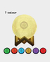 Equantu  Moon Lamp Quran Speaker SQ-510 | 5W | Bluetooth 5.0 | USB - 16 Colors