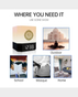 Equantu Touch Lamp Quran Speaker SQ-303 | Bluetooth | 7 Colors