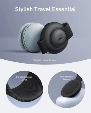 Anker MagGo 3-in-1 Foldable Wireless Charging Pad with USB-C to USB-C cable | 15W | Qi2 Certified | B25M8H11 - Black