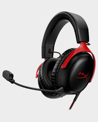 HyperX Cloud III Wired Gaming Headset (Black-Red) in Qatar