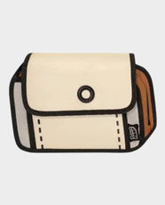 JumpFromPaper Sport Sling Cycling Bag | Polyester | 2D Cartoon Style | Stylish and Lightweight | JFPGGS24020104 - Beige