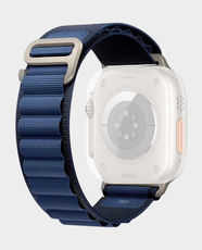 974 Bands Alpine Loop Band for Apple Watch 42/44/45/49mm Ultra | Woven Polyester Strap | Titanium G Hook Fastener | Comfortable and Breathable - Navy