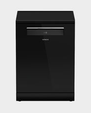 Hitachi Dishwasher | 15 Place Settings | 8 Programs | Sliding Cutlery Basket | Inverter Motor | Recycled PET Chasis | HDF F158CVGB - Glass Black