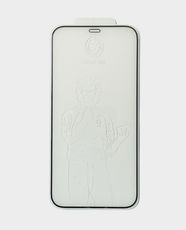 Green Lion 9H Steve Strong Full Glass Screen Protector for Apple iPhone 12/12 Pro | Full Screen Protection | Anti-Scratch | Anti-Bubble | GNSG12PRO - Clear