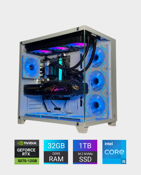 Buy Pre-Built Gaming PC – i5-14600K, ASUS RTX 5060 Ti, Kingston