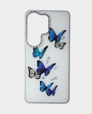 Fancy Back Case for Samsung Galaxy S26 Ultra - Blue Butterfly