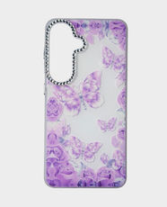 Fancy Back Case for Samsung Galaxy S26 - Purple Butterfly