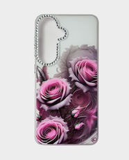 Fancy Back Case for Samsung Galaxy S26 - Pink Flower