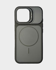 Back Case with Camera Stand for Apple iPhone 16 - Black