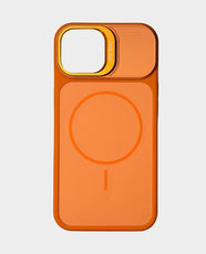 Back Case with Camera Stand for Apple iPhone 15 - Orange