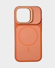 Back Case with Camera Stand for Apple iPhone 16 Pro - Orange