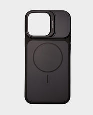 Back Case with Camera Stand for Apple iPhone 16 Pro Max - Black