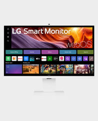 LG 32-Inch 4K UHD IPS Smart Monitor 32U850SA - White in Qatar