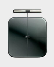 HumeHealth Body Pod Smart Scale | 45+ Health Metrics Tracking | 8-Point Electrode Full Body Scanner | 98% DEXA-Level Accuracy | Muscle, Fat & Metabolic Age Tracking | App Sync - Black